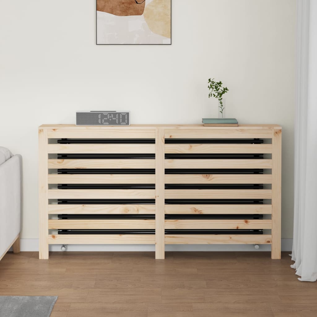 Radiatorombouw 153x19x84 cm massief grenenhout - AllerleiShop