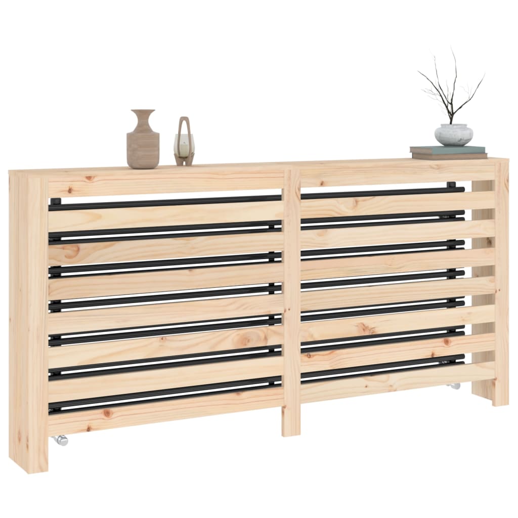 Radiatorombouw 169x19x84 cm massief grenenhout - AllerleiShop