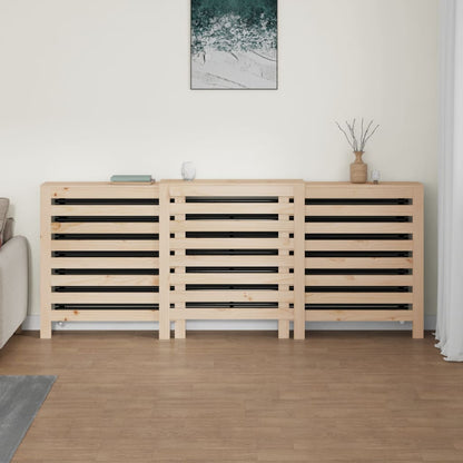 Radiatorombouw 210x21x85 cm massief grenenhout - AllerleiShop