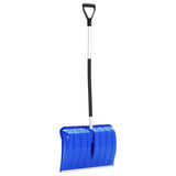 Sneeuwschep 145 cm aluminium blauw - AllerleiShop