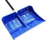 Sneeuwschep 145 cm aluminium blauw - AllerleiShop