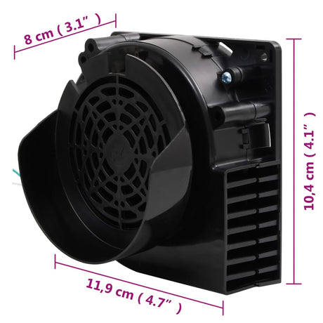 Lichtslinger met 66 LED's en ventilator 660 cm - AllerleiShop