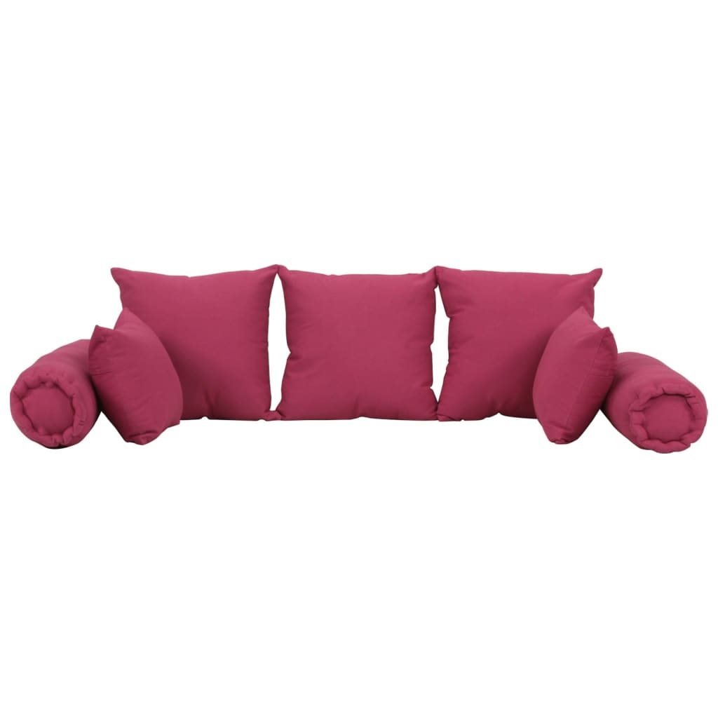 7-delige Sierkussenset stof roze - AllerleiShop