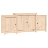 Dressoir 164x37x68 cm massief grenenhout - AllerleiShop