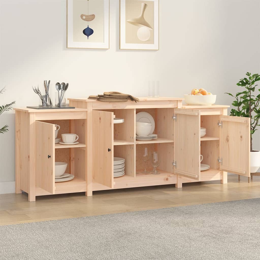 Dressoir 164x37x68 cm massief grenenhout - AllerleiShop