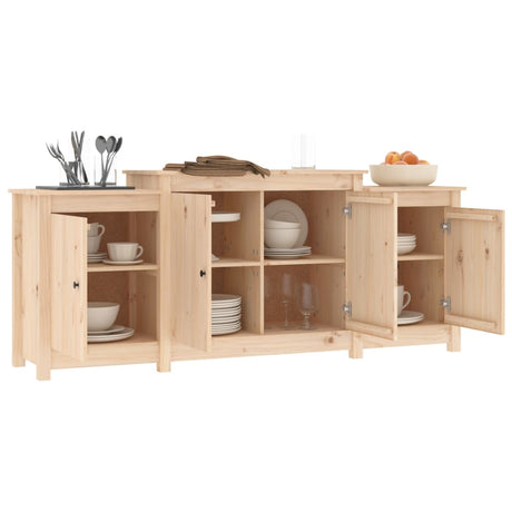 Dressoir 164x37x68 cm massief grenenhout - AllerleiShop