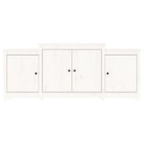 Dressoir 164x37x68 cm massief grenenhout wit - AllerleiShop