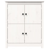 Dressoir 83x41,5x100 cm massief grenenhout wit - AllerleiShop