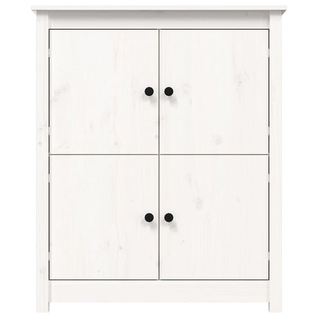 Dressoir 83x41,5x100 cm massief grenenhout wit - AllerleiShop