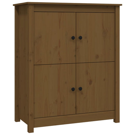 Dressoir 83x41,5x100 cm massief grenenhout honingbruin - AllerleiShop