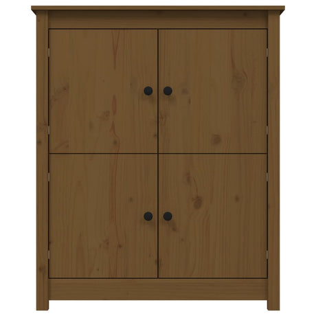 Dressoir 83x41,5x100 cm massief grenenhout honingbruin - AllerleiShop