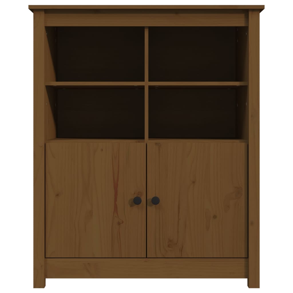 Dressoir 83x41,5x100 cm massief grenenhout honingbruin - AllerleiShop