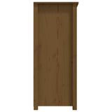 Dressoir 83x41,5x100 cm massief grenenhout honingbruin - AllerleiShop