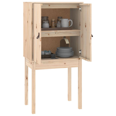 Hoge kast 60x40x120 cm massief grenenhout - AllerleiShop