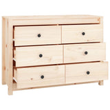 Dressoir 100x40x72 cm massief grenenhout - AllerleiShop