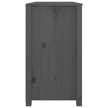 Dressoir 100x40x72 cm massief grenenhout grijs - AllerleiShop