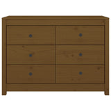 Dressoir 100x40x72 cm massief grenenhout honingbruin - AllerleiShop