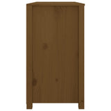 Dressoir 100x40x72 cm massief grenenhout honingbruin - AllerleiShop