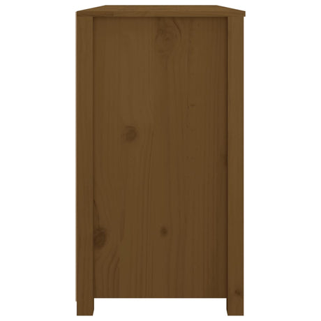 Dressoir 100x40x72 cm massief grenenhout honingbruin - AllerleiShop