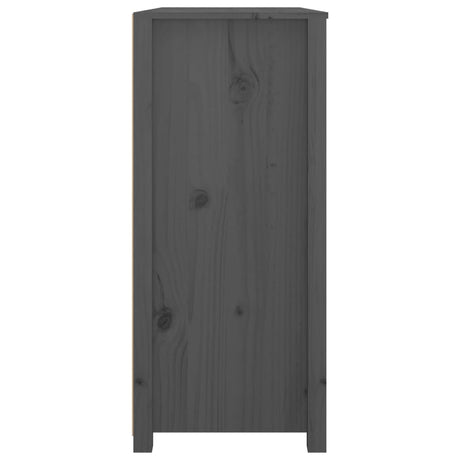 Dressoir 100x40x90 cm massief grenenhout grijs - AllerleiShop