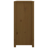 Dressoir 100x40x90 cm massief grenenhout honingbruin - AllerleiShop