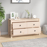 Dressoir 100x40x54 cm massief grenenhout - AllerleiShop