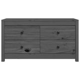 Dressoir 100x40x54 cm massief grenenhout grijs - AllerleiShop