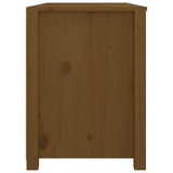 Dressoir 100x40x54 cm massief grenenhout honingbruin - AllerleiShop