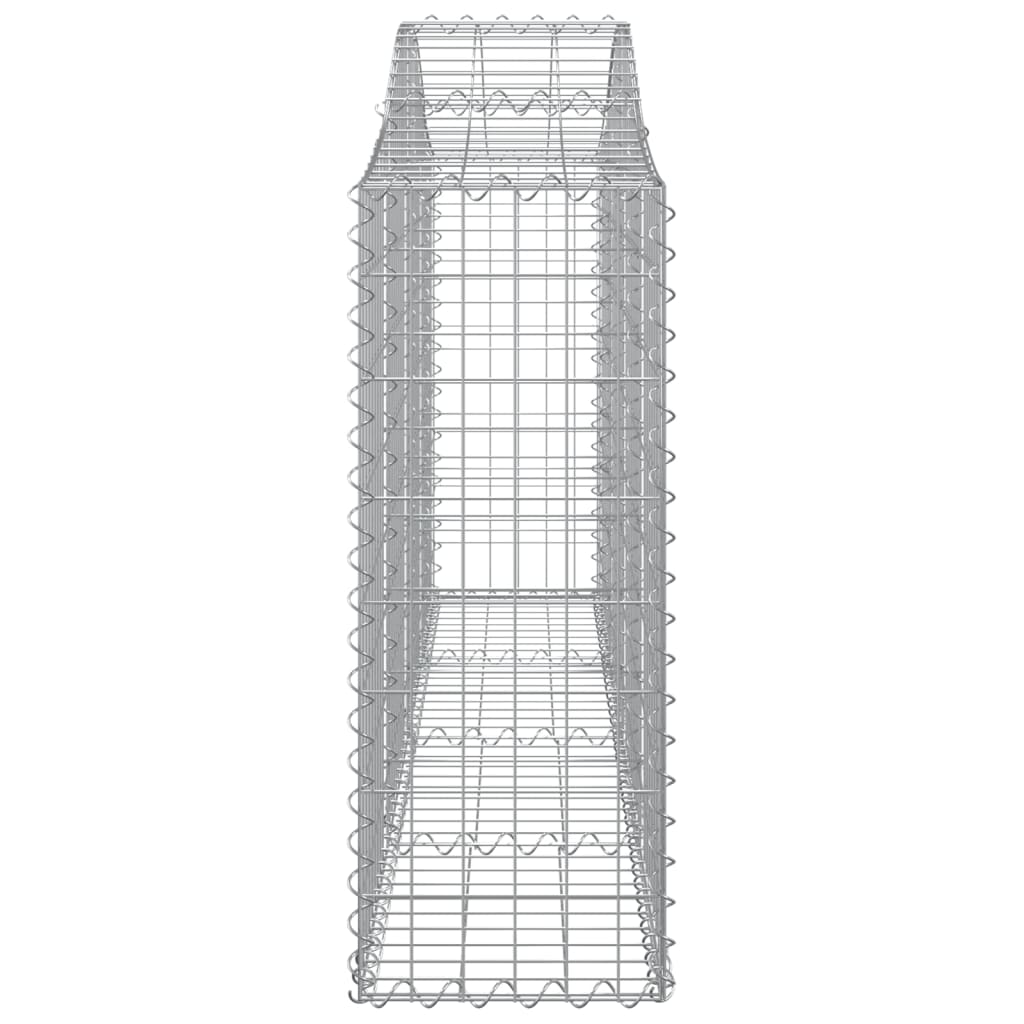 Schanskorven 12 st gewelfd 200x30x80/100 cm ijzer