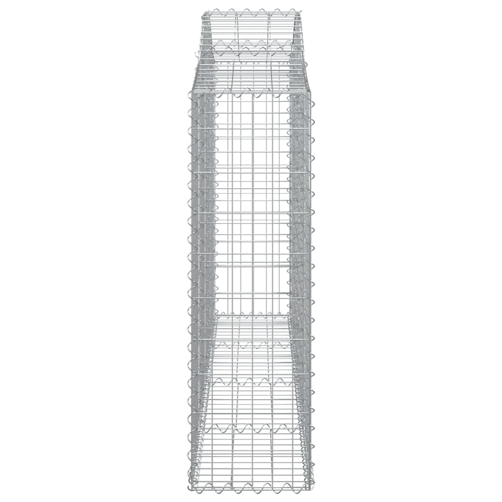 Schanskorven 3 st gewelfd 200x30x100/120 cm ijzer