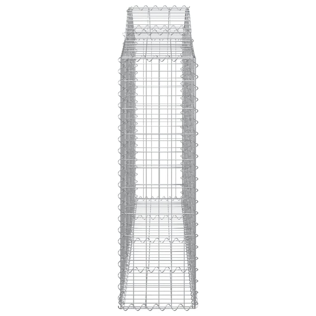 Schanskorven 13 st gewelfd 200x30x100/120 cm ijzer