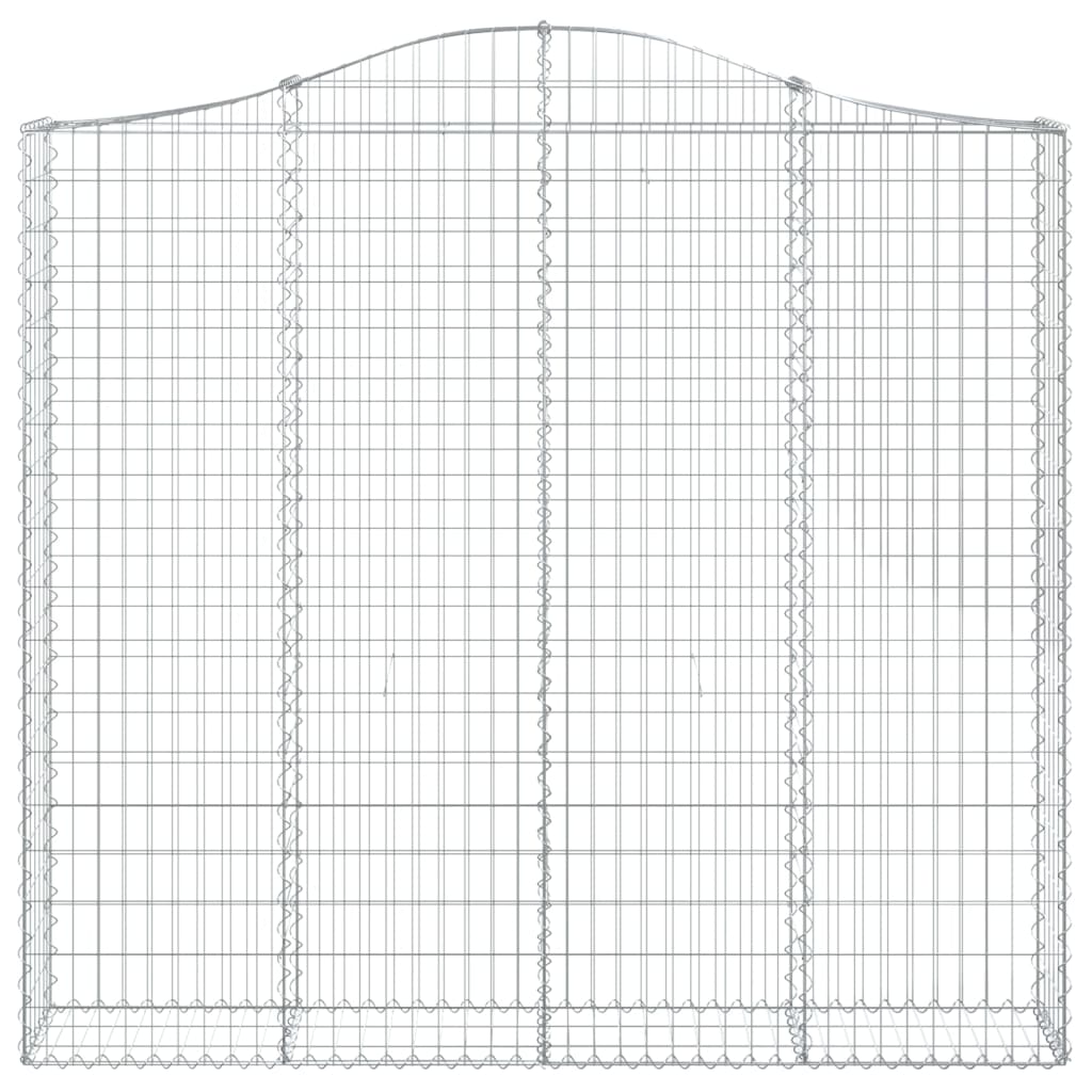 Schanskorven 6 st gewelfd 200x30x180/200 cm ijzer