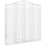 Schanskorven 9 st gewelfd 200x30x200/220 cm ijzer