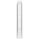 Schanskorven 9 st gewelfd 200x30x200/220 cm ijzer