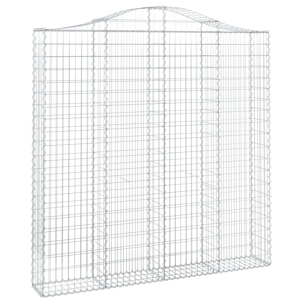 Schanskorven 12 st gewelfd 200x30x200/220 cm ijzer