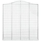 Schanskorven 12 st gewelfd 200x30x200/220 cm ijzer