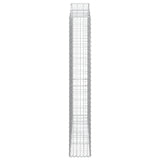 Schanskorven 12 st gewelfd 200x30x200/220 cm ijzer