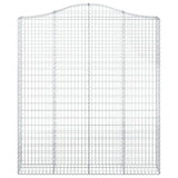 Schanskorven 15 st gewelfd 200x30x220/240 cm ijzer
