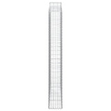 Schanskorven 15 st gewelfd 200x30x220/240 cm ijzer