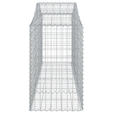 Schanskorven 11 st gewelfd 200x50x80/100 cm ijzer