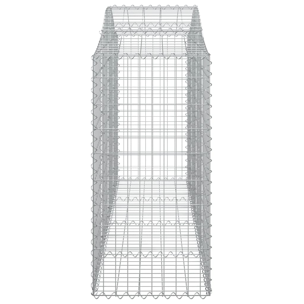 Schanskorven 7 st gewelfd 200x50x100/120 cm ijzer