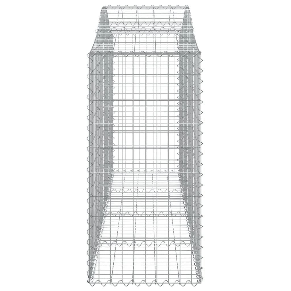 Schanskorven 3 st gewelfd 200x50x120/140 cm ijzer