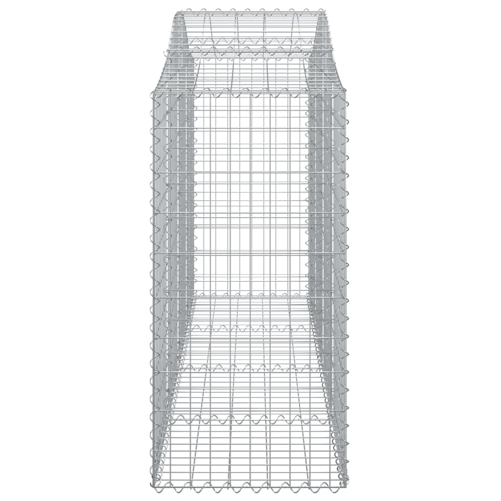 Schanskorven 12 st gewelfd 200x50x120/140 cm ijzer