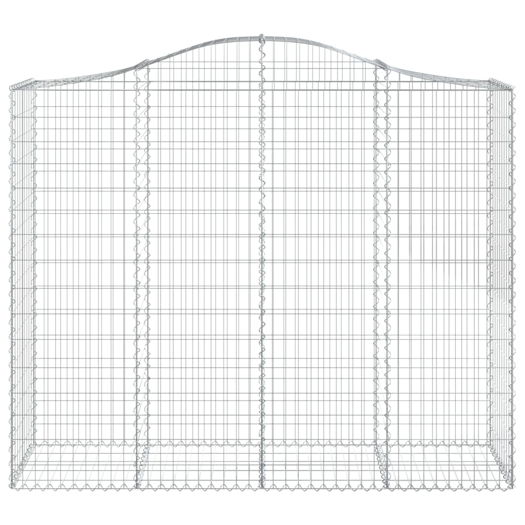 Schanskorven 3 st gewelfd 200x50x160/180 cm ijzer