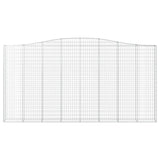 Schanskorven 10 st gewelfd 400x30x200/220 cm ijzer