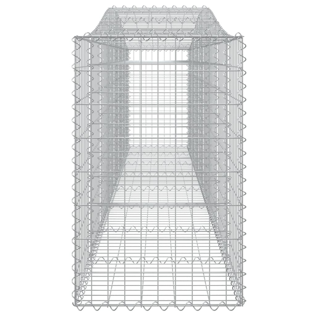 Schanskorven 20 st gewelfd 400x50x80/100 cm ijzer