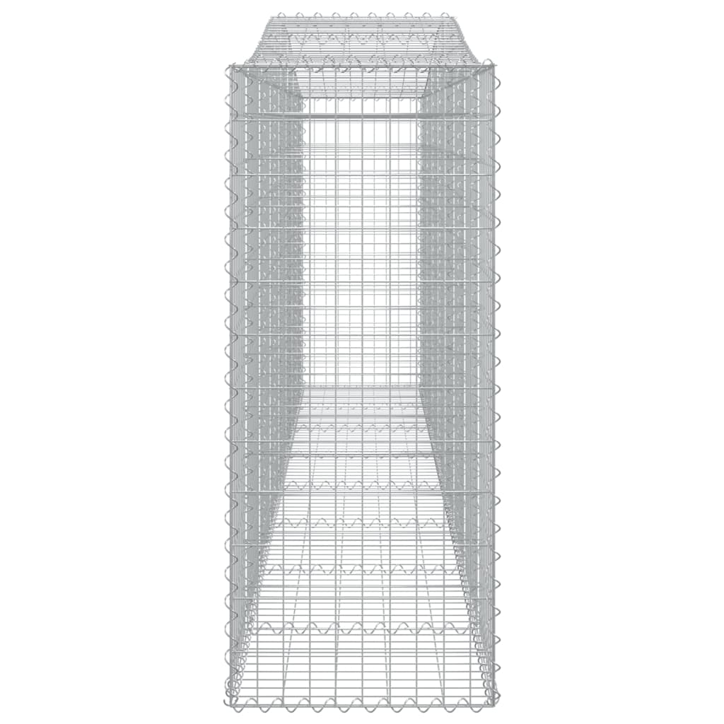 Schanskorven 8 st gewelfd 400x50x120/140 cm ijzer