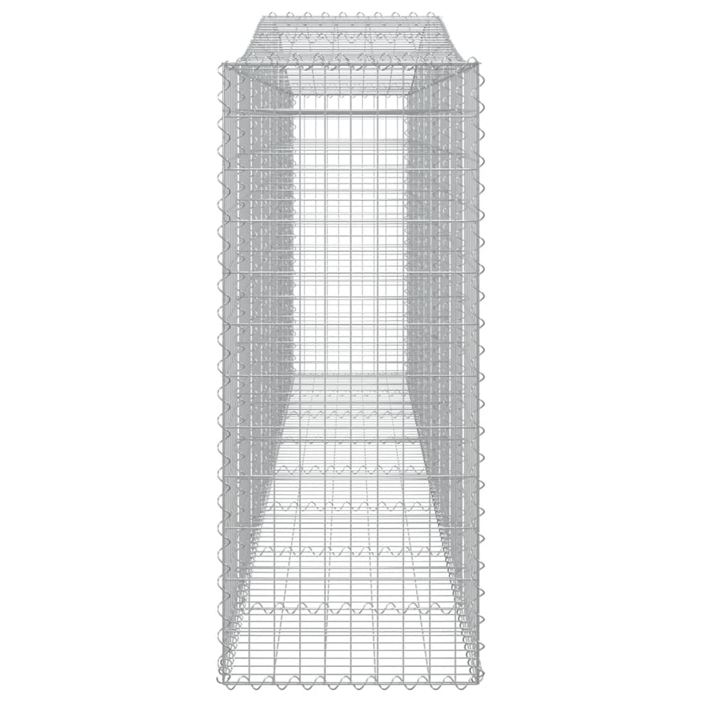 Schanskorven 25 st gewelfd 400x50x120/140 cm ijzer