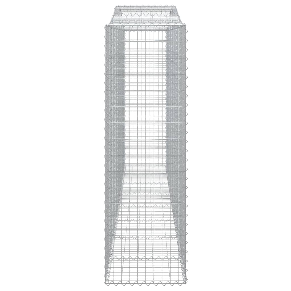 Schanskorven 8 st gewelfd 400x50x160/180 cm ijzer