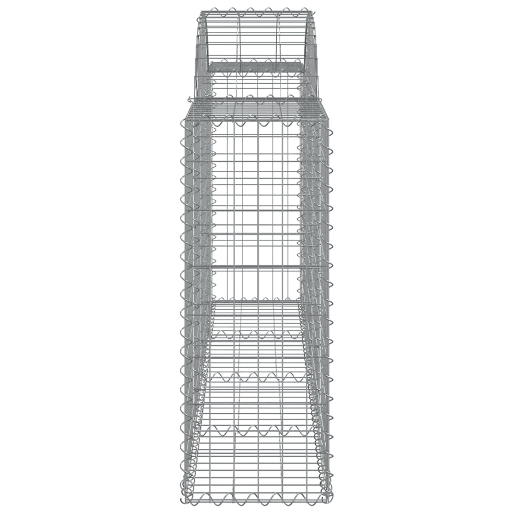 Schanskorven 12 st gewelfd 200x30x80/100 cm ijzer